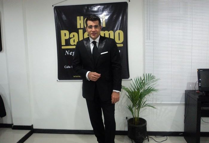 Carlos Calero en Pasto - Hotel Palermo