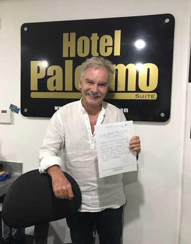 Papá Jaime en Hotel Palermo